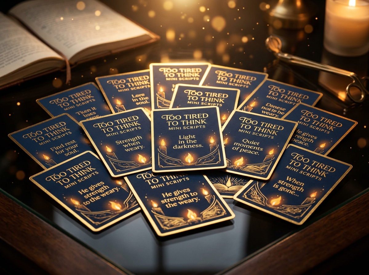 The 'Too Tired To Think' Mini Scripts